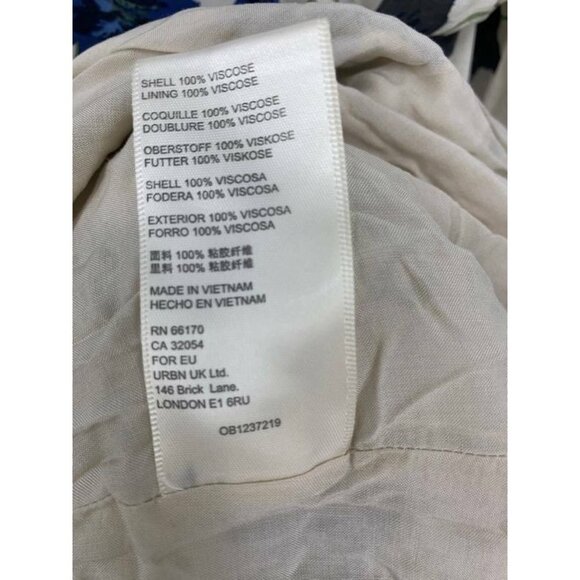 Free People Tea Combo Mini Floral Dress Women New - Picture 9 of 9